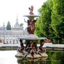 Beliebte Designs Wasserfall Brunnen Statue Skulptur (15 Jahre Gießerei)